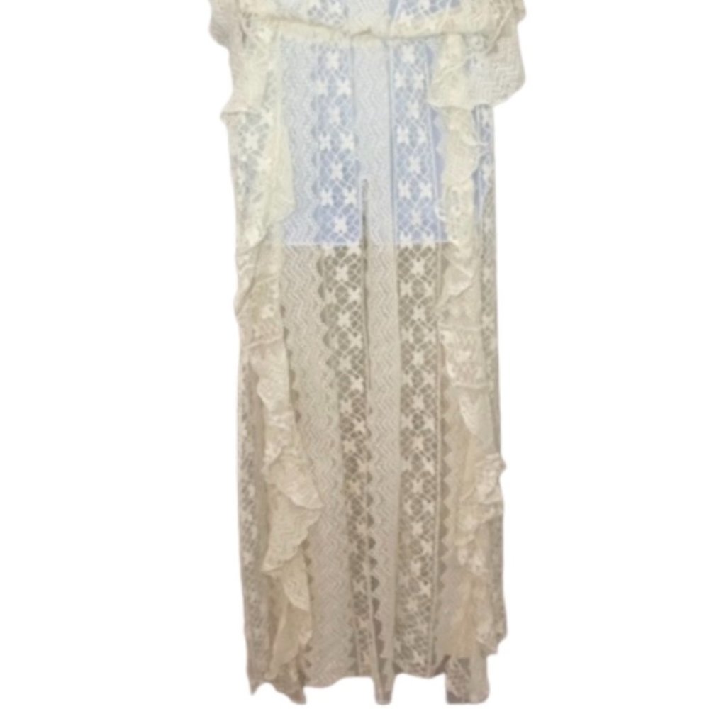 NWT Jessica Simpson Long Lace Cover-up, L - Picture 2 of 6